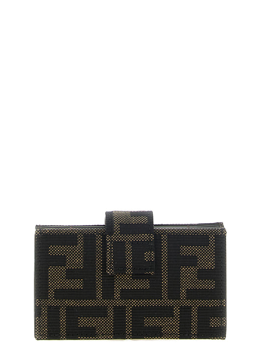 Brown Polyester Cardholder