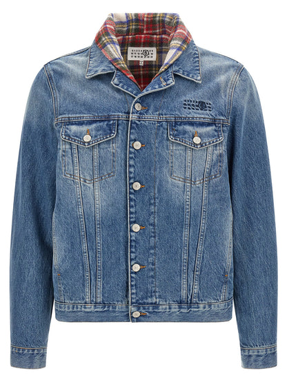 Blue Cotton Denim Jacket