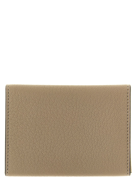 Beige Goatskin Cardholder