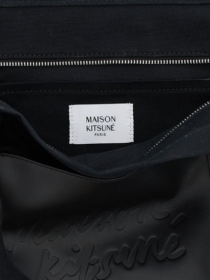 Black Cotton Tote Bag