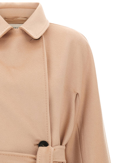 Multicolor Wool Coat