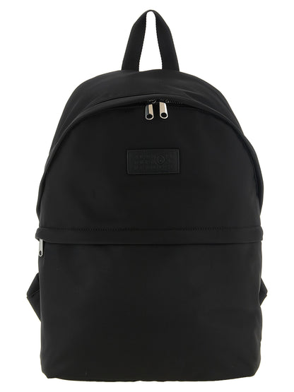 Black Polyamide Backpack