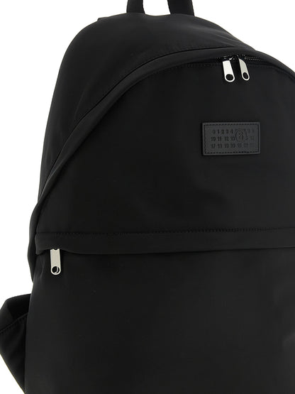 Black Polyamide Backpack