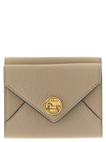 Beige Goatskin Cardholder