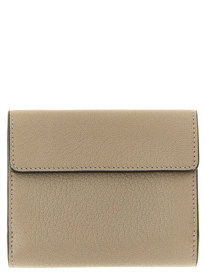 Beige Goatskin Cardholder