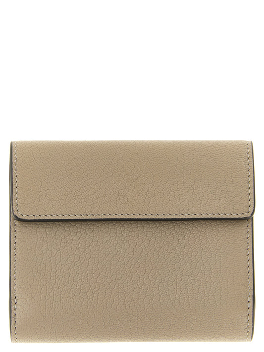 Beige Goatskin Cardholder