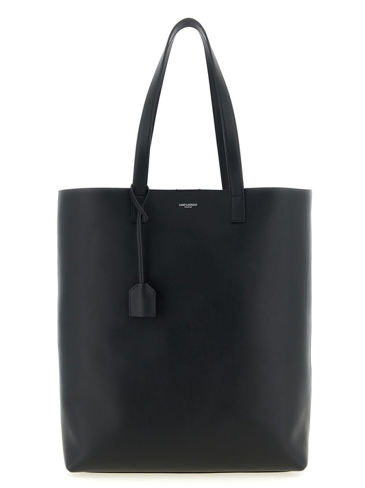 Black Calfskin Tote Bag