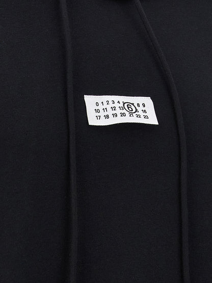 Black Cotton Sweatshirt