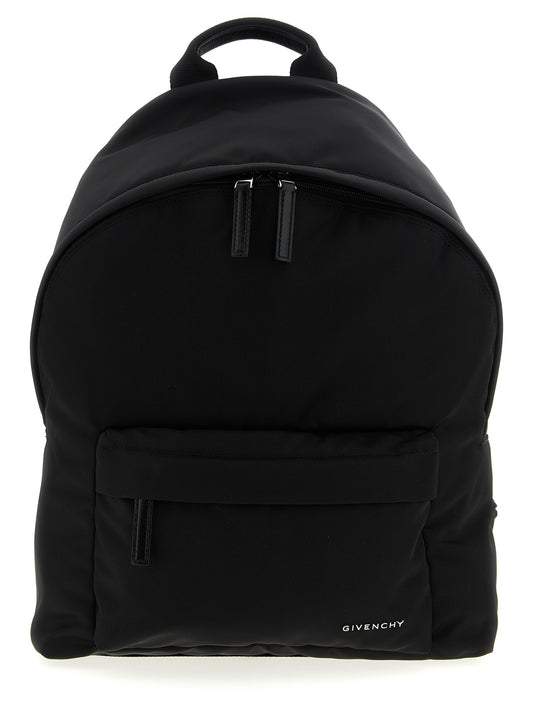 Black Polyamide Backpack