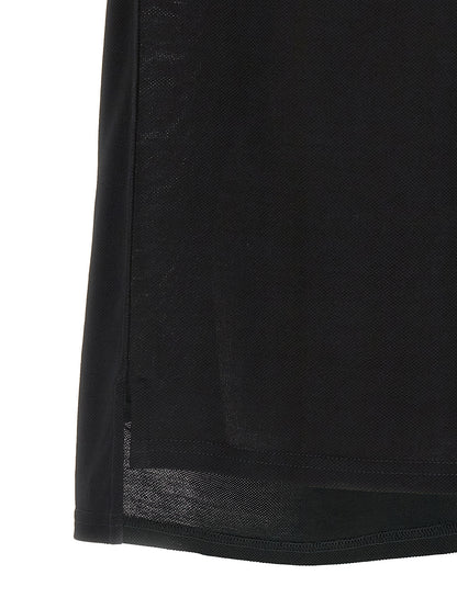 Black Cotton Polo Shirt