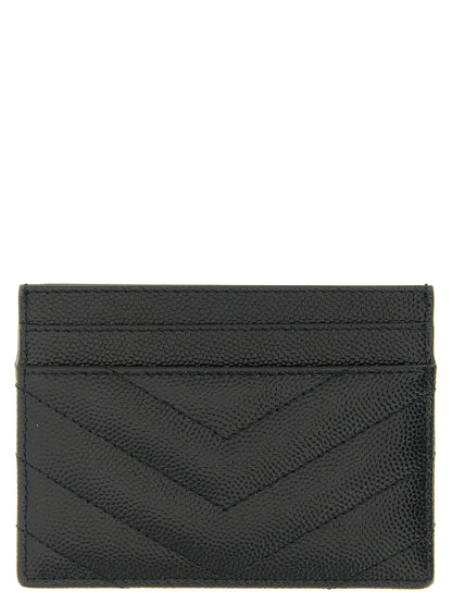 Black Leather Cardholder
