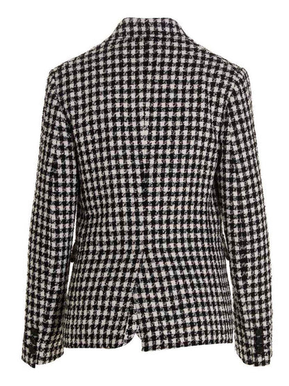 Bicolor Virgin Wool Blazer