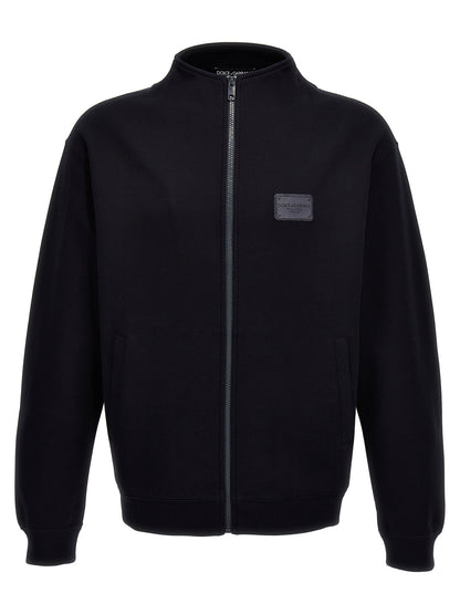 Blue Cotton Sweatshirt