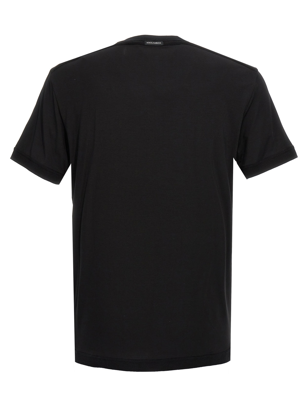 Black Viscose T-Shirt