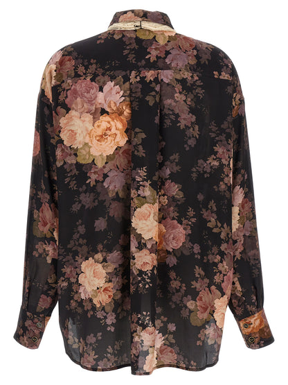 Multicolor Silk Blouse