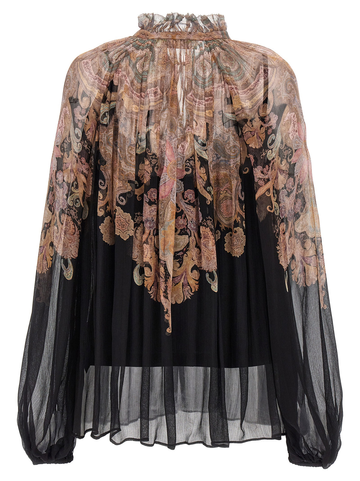 Multicolor Viscose Blouse