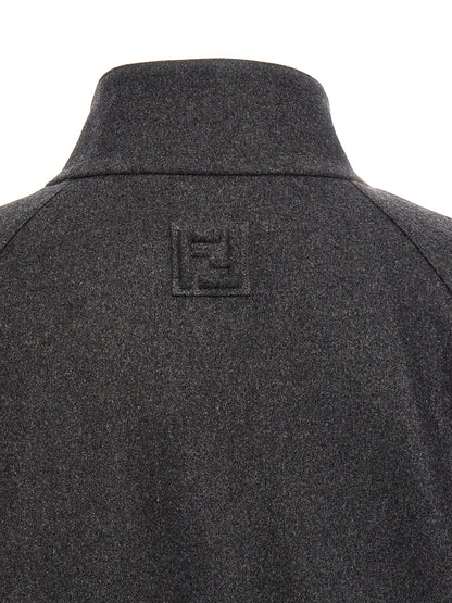 Gray Cashmere Jacket