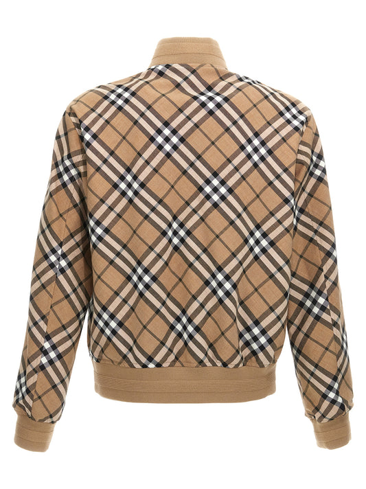 Multicolor Polyester Bomber
