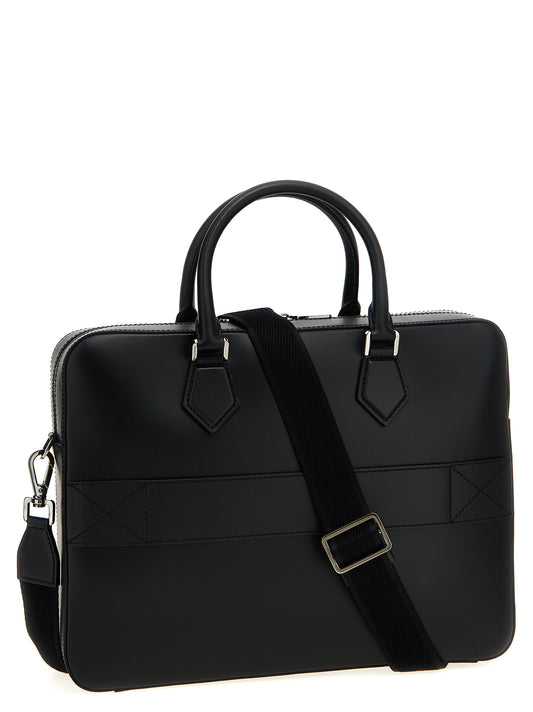 Black Lamb Leather Tote Bag