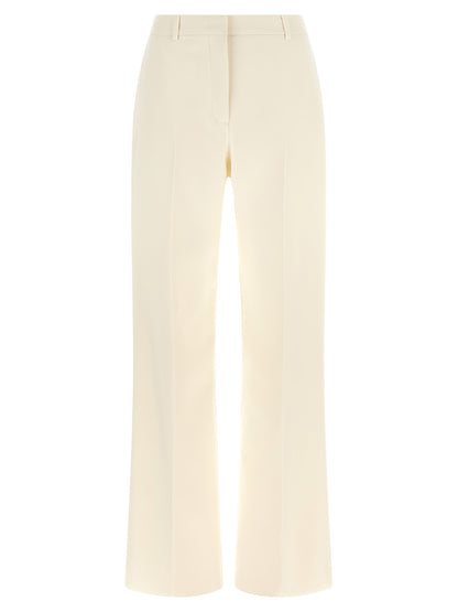 White Virgin Wool Dress Pants