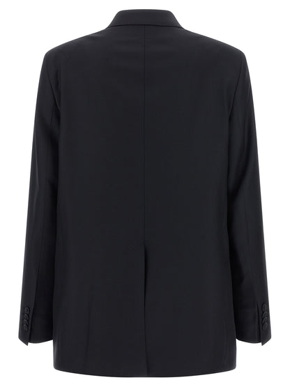 Black Virgin Wool Two-Piece Suit