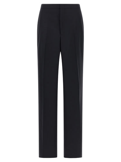 Black Virgin Wool Two-Piece Suit