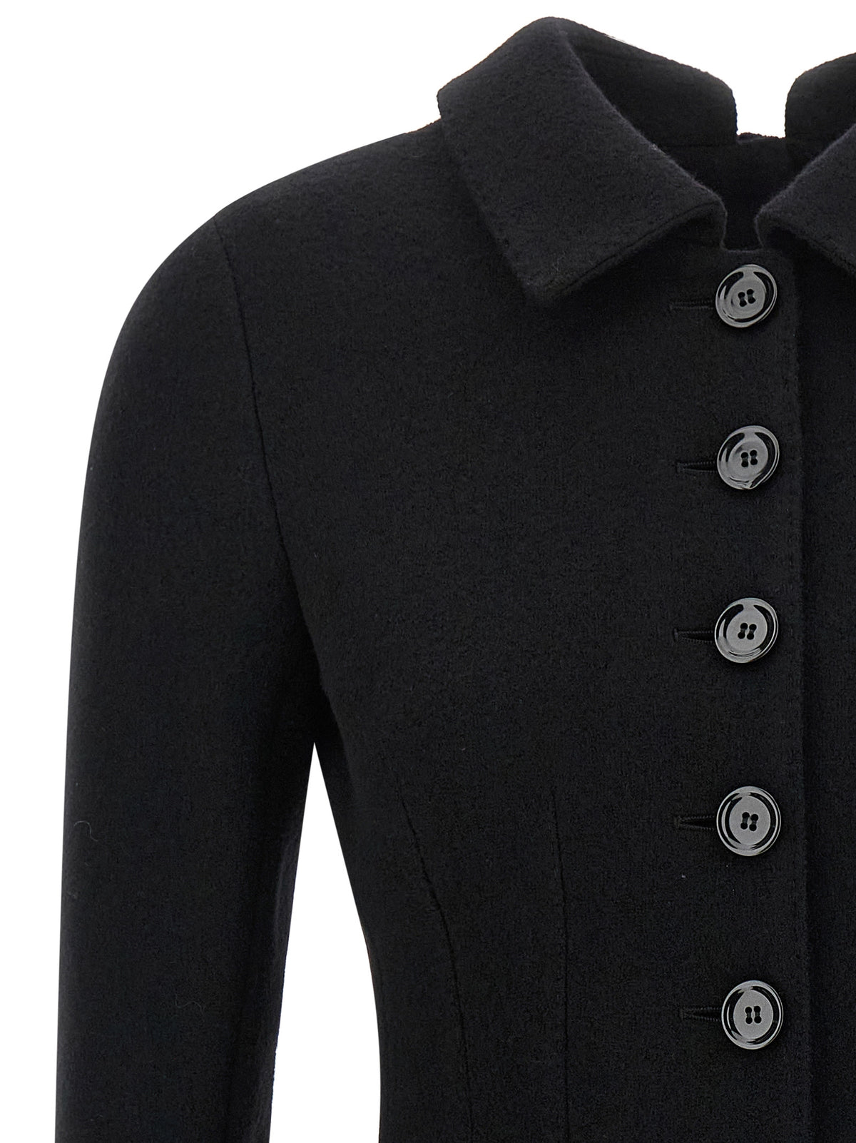 Black Virgin Wool Blazer