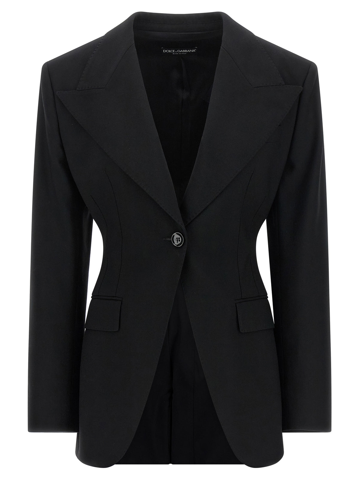 Black Virgin Wool Blazer