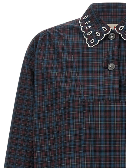 Blue Cotton Blouse