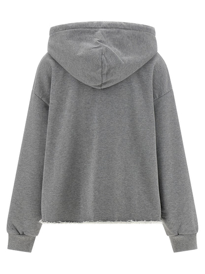 Gray Cotton Sweatshirt