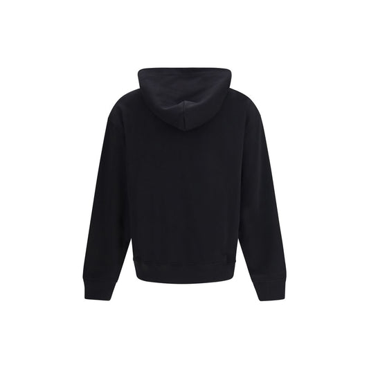 Black Cotton Sweatshirt