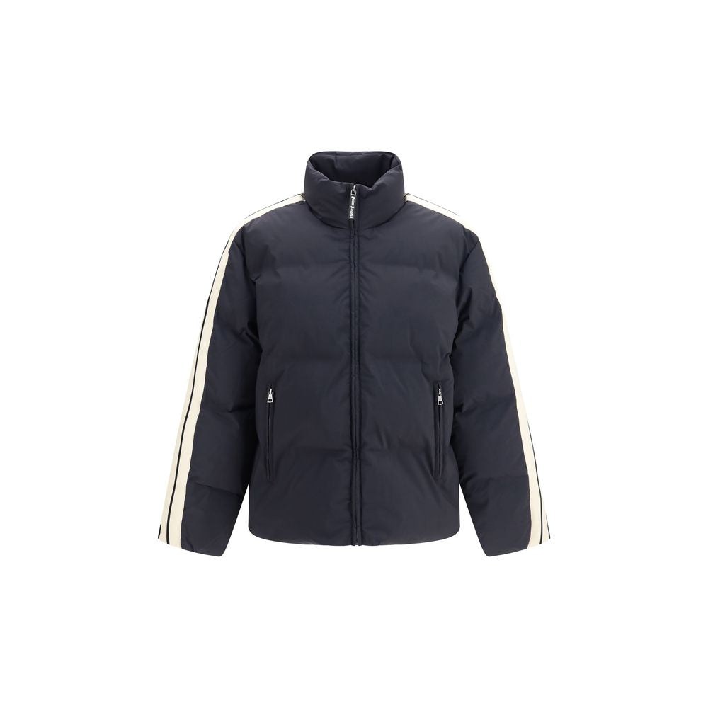 Black Polyamide Full-Length Jacket