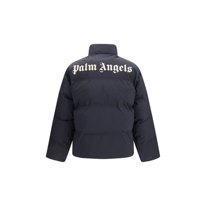 Black Polyamide Full-Length Jacket