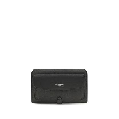 Black Calf Leather Bos Taurus Shoulder Bag