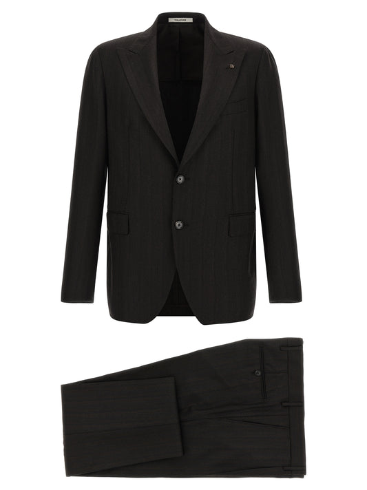 Gray Wool Two-Piece Suit