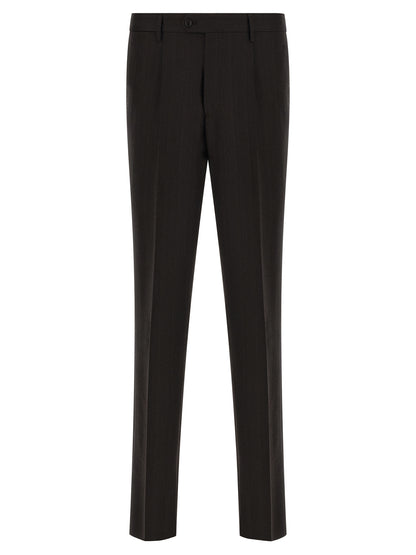 Gray Wool Two-Piece Suit