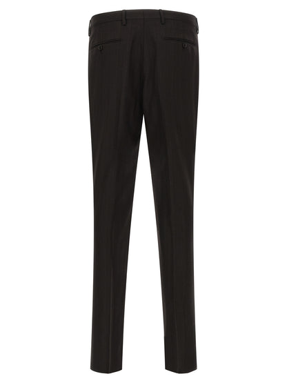 Gray Wool Two-Piece Suit