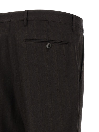 Gray Wool Two-Piece Suit
