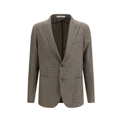 Brown Wool Oves Aries Blazer