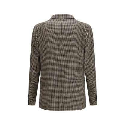 Brown Wool Oves Aries Blazer