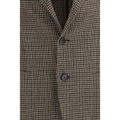 Brown Wool Oves Aries Blazer
