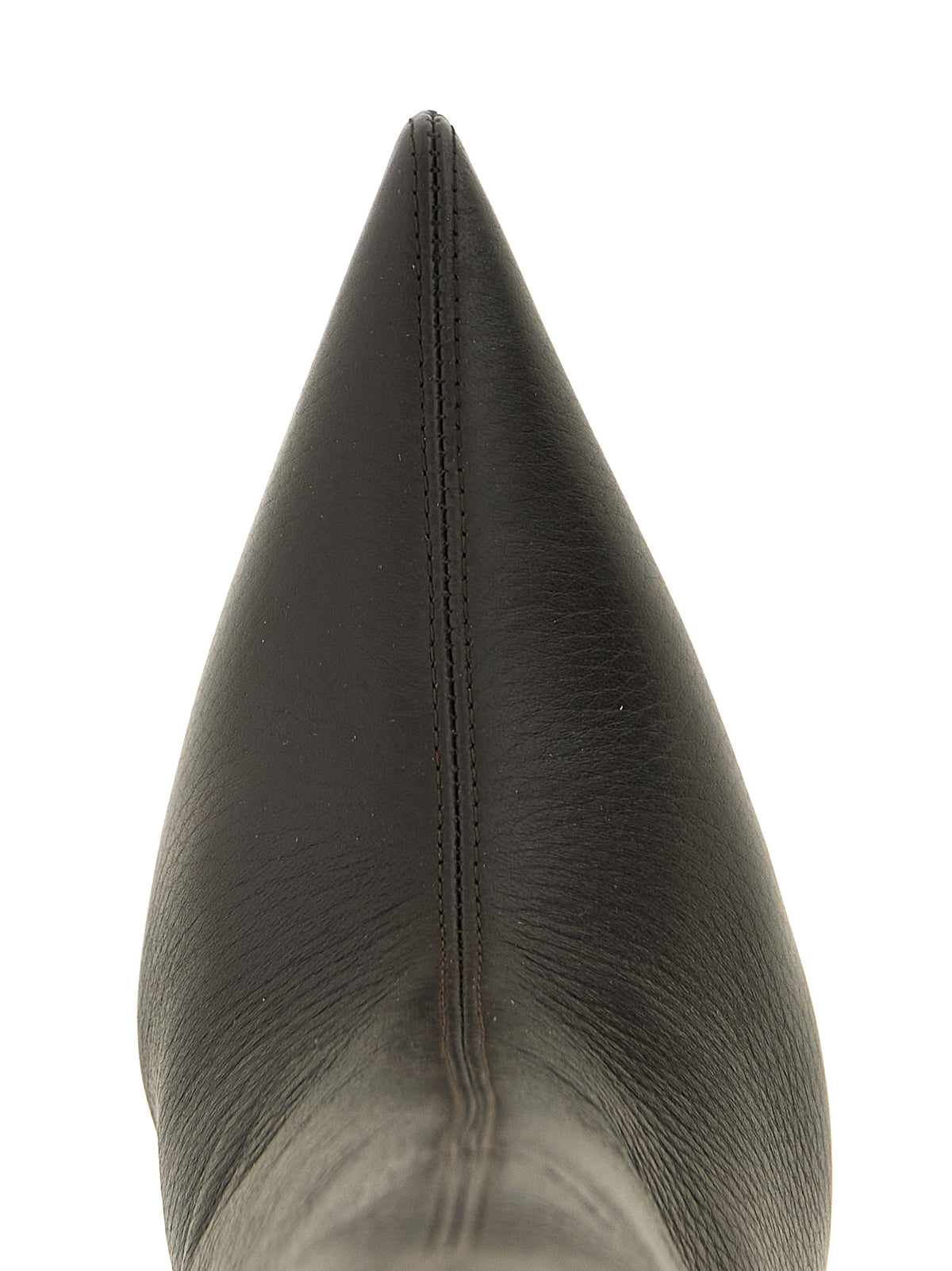 Brown Goatskin Over The Knee