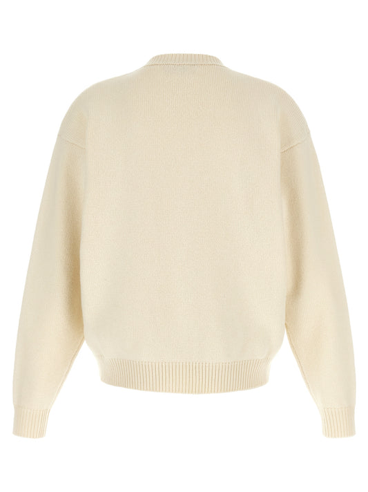 White Wool Cardigan