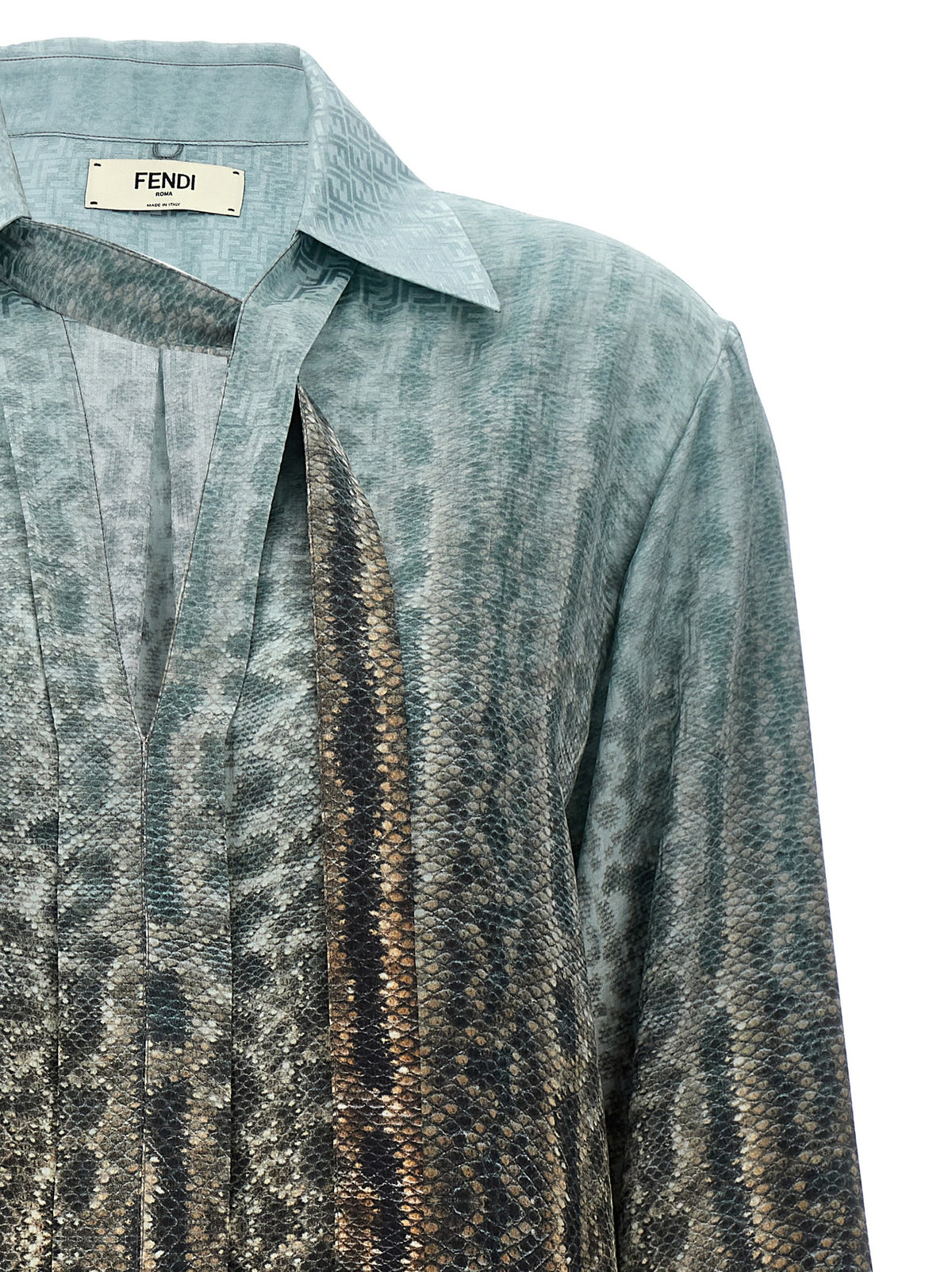 Multicolor Silk Blouse