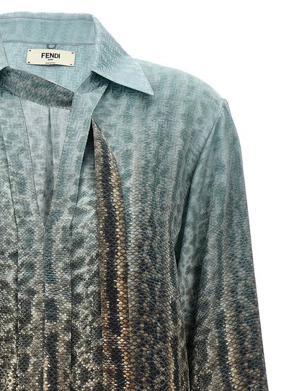 Multicolor Silk Blouse
