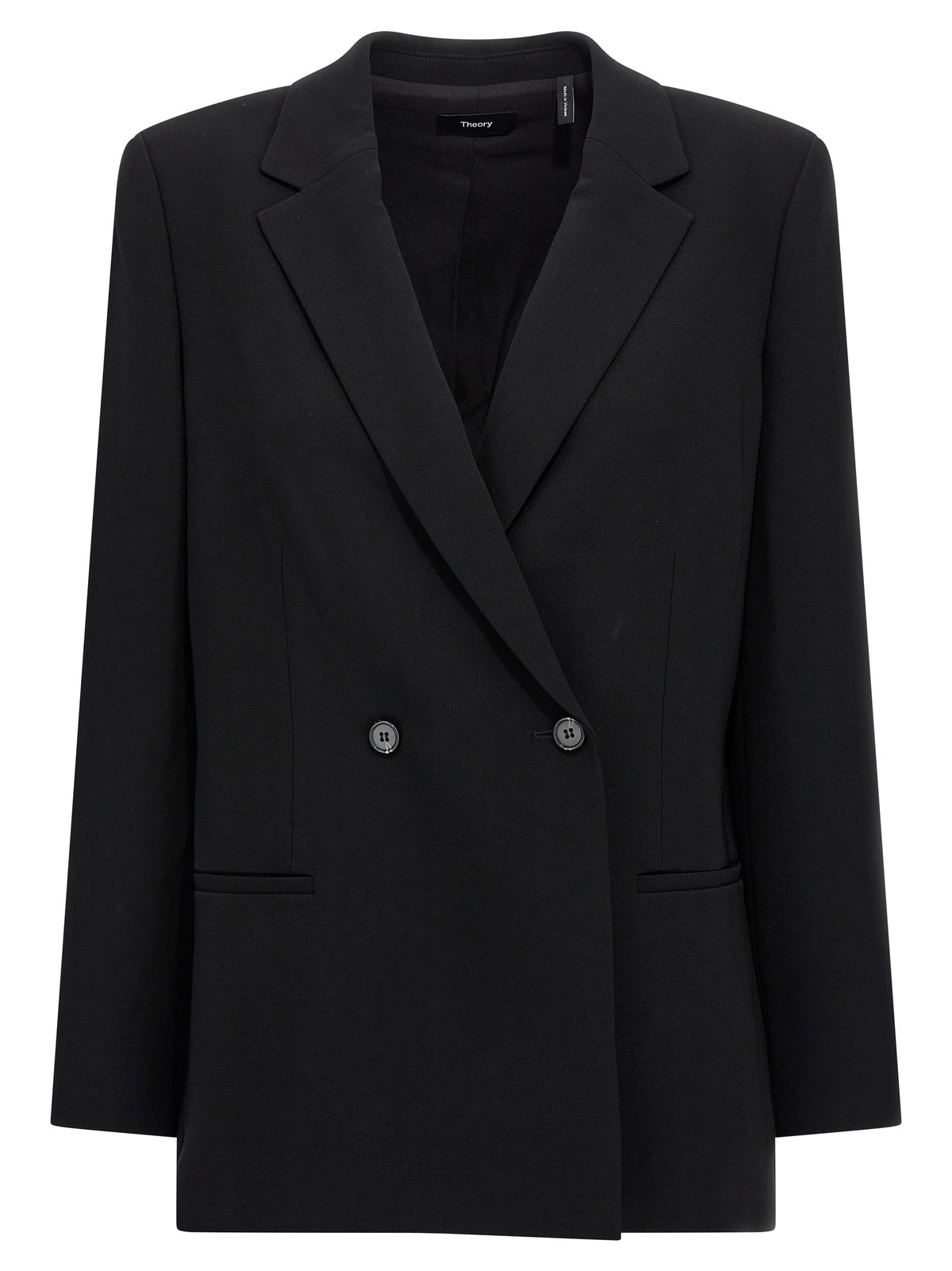 Black Triacetate Blazer