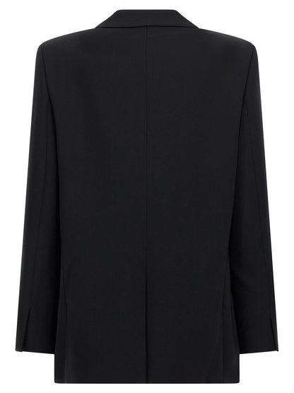 Black Triacetate Blazer