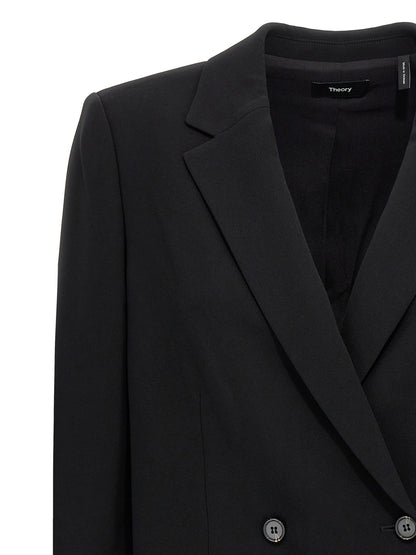 Black Triacetate Blazer