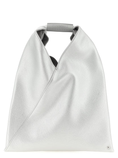 Silver Polyethylene Handbag