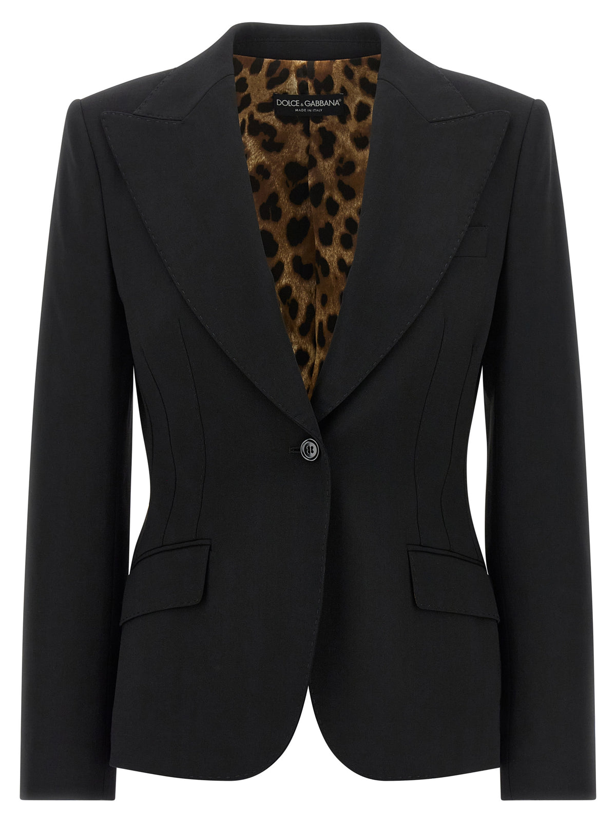 Black Virgin Wool Blazer